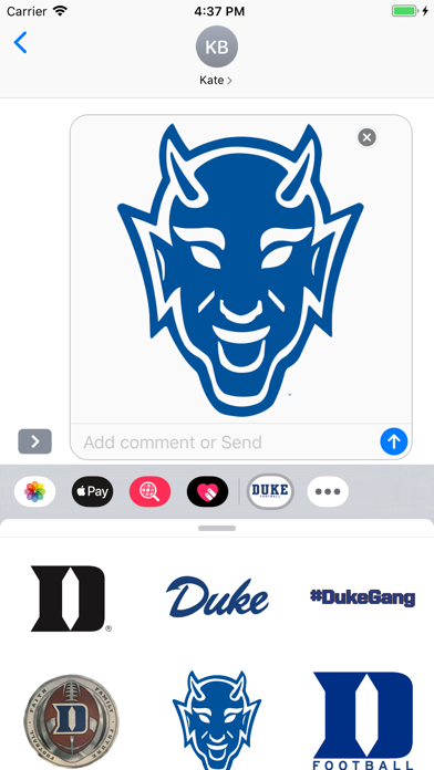 Duke Stickers screenshot 3