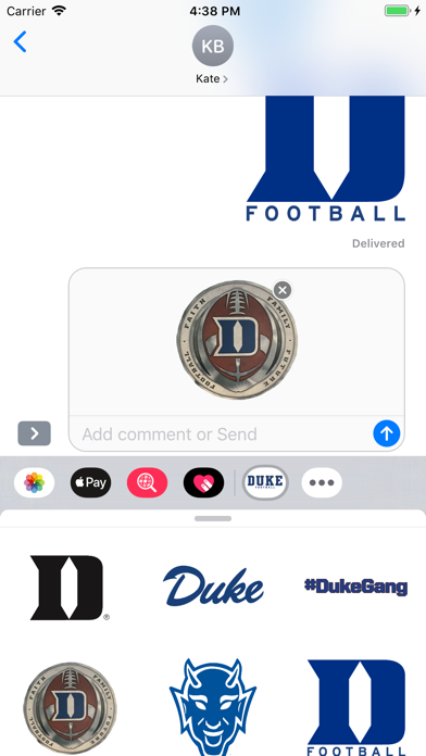 Duke Stickers screenshot 1