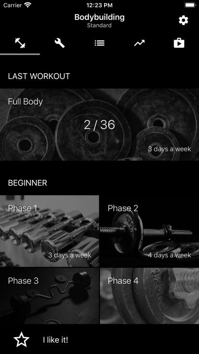Dumbbell & Barbell Workouts screenshot 3