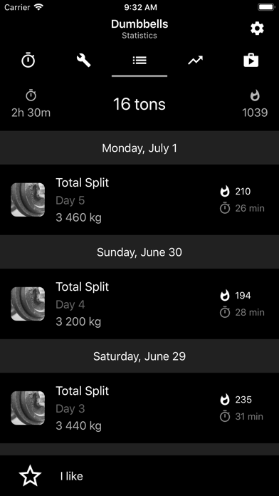 Dumbbell Home Workout screenshot 2