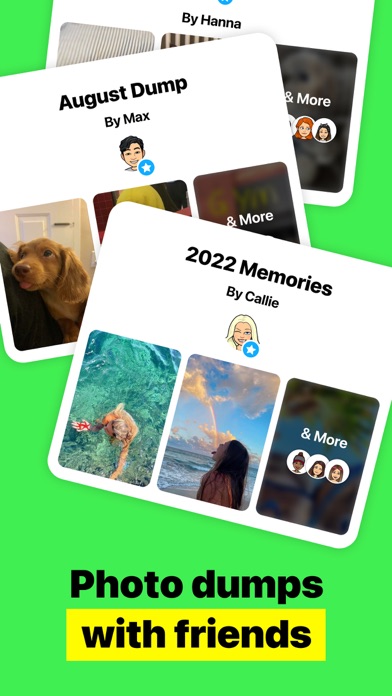 Dump - Share Photo Albums screenshot 3