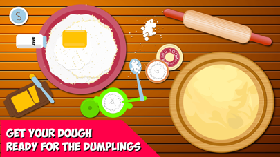 Dumpling Cooking Kitchen - Little Girls Chef Game screenshot 1