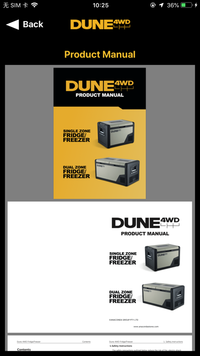 Dune 4WD Fridge/Freezer screenshot 2