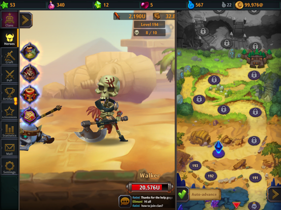 Dungeon Crusher: AFK Heroes screenshot 8