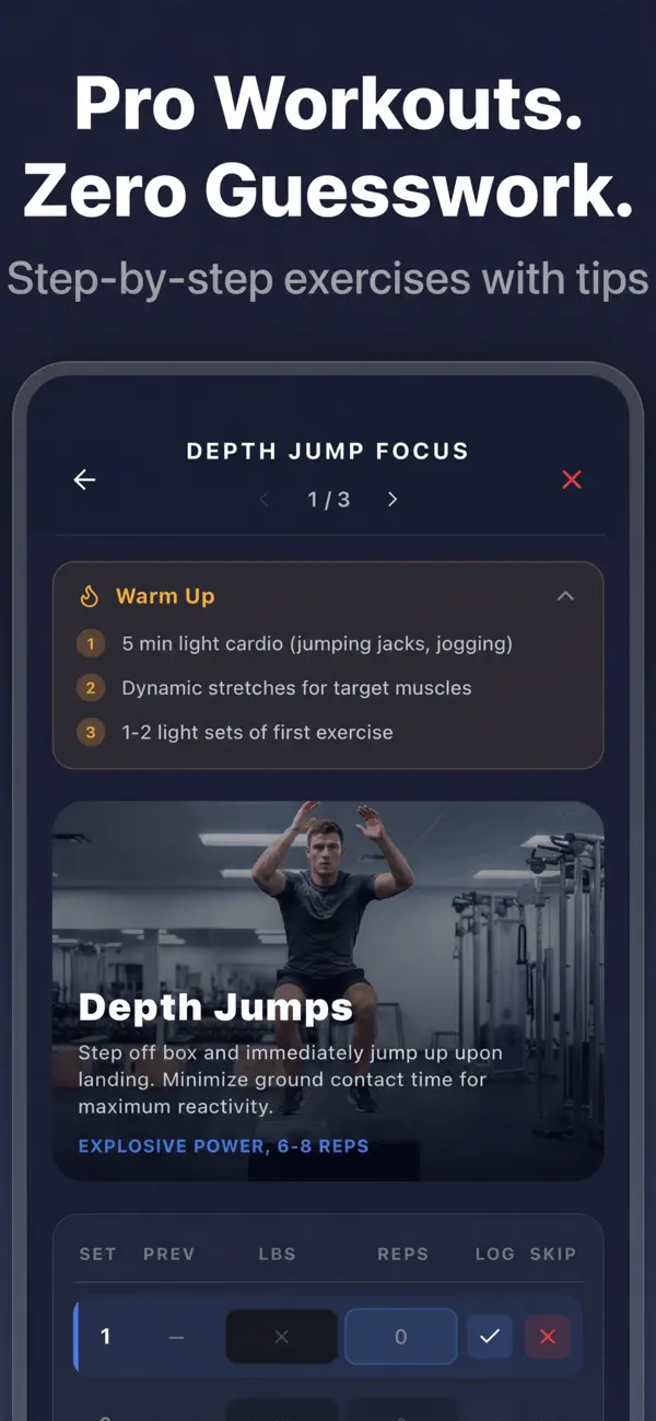 DunkMax: Vertical Jump Trainer screenshot 3