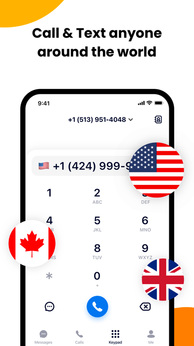 Duo Phone Number - 2nd Line screenshot 1