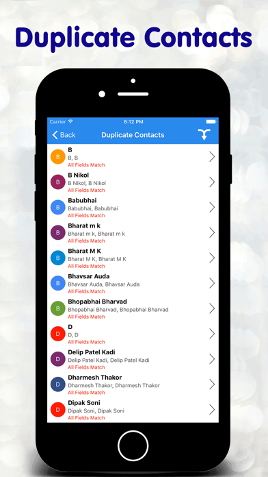 Duplicate Contacts Manager screenshot 2