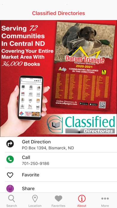 Durum Triangle Yellow Pages screenshot 4
