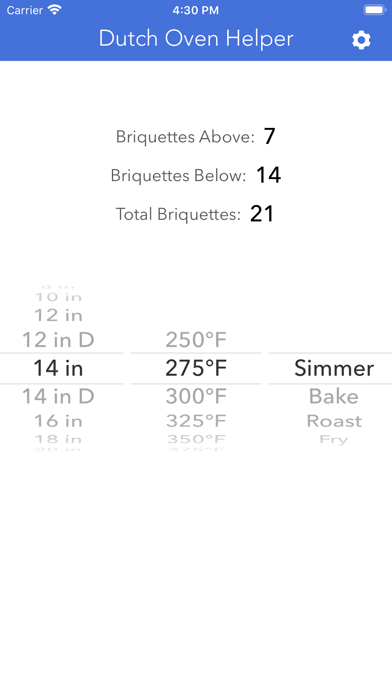 Dutch Oven Helper screenshot 3