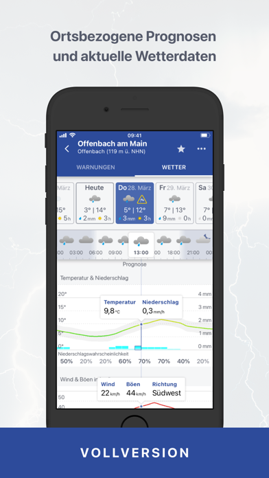 DWD WarnWetter screenshot 1