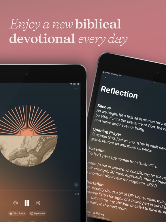 Dwell: Audio Bible screenshot 5