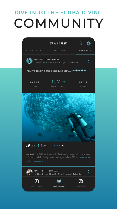 Dyver: Dive. Log. Share. screenshot 5