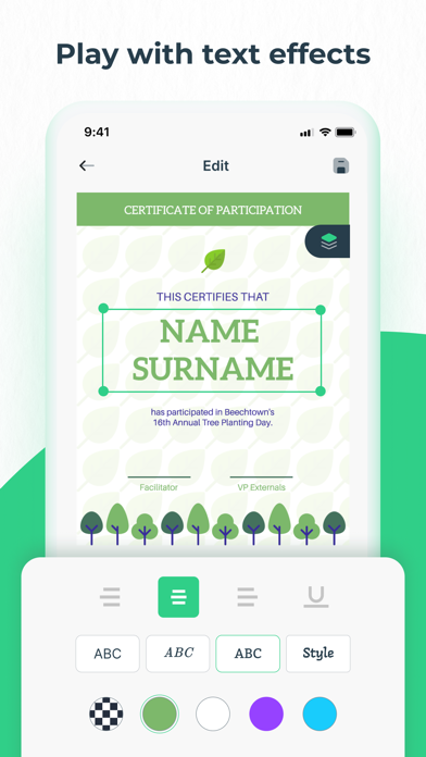 e-Certificate Maker screenshot 4