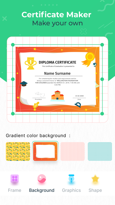 e-Certificate Maker screenshot 2