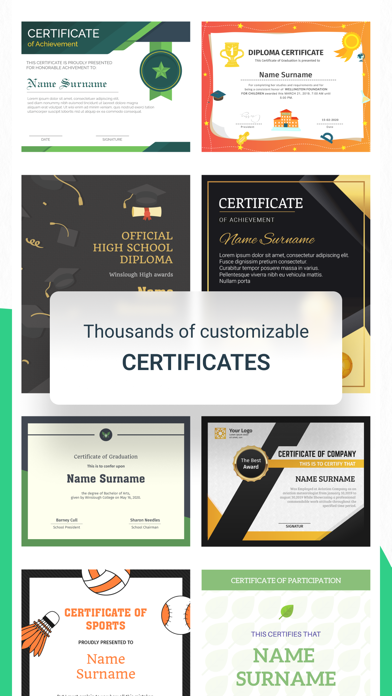 e-Certificate Maker screenshot 3