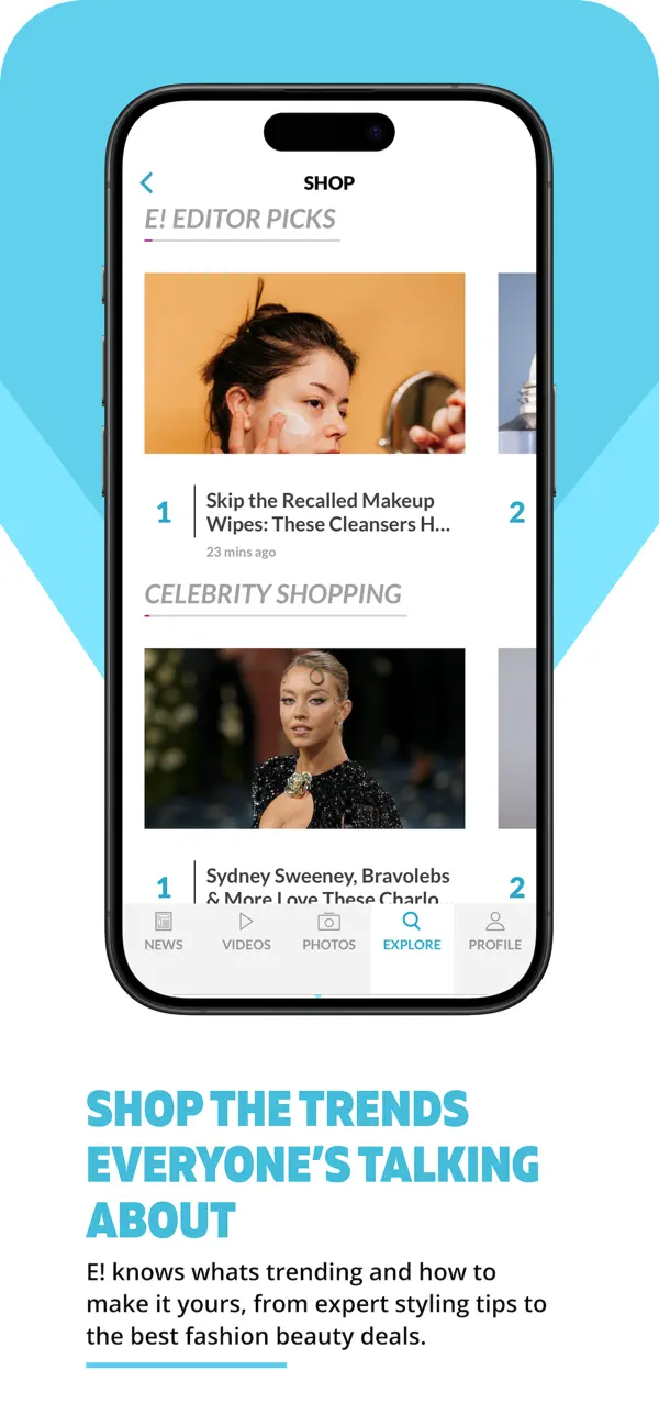 E! News screenshot 1