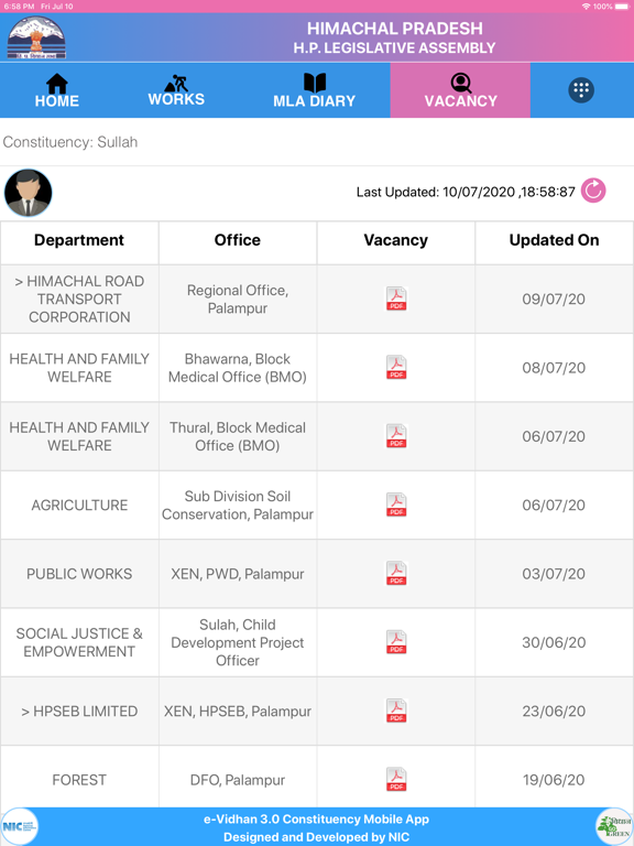 e-Vidhan3.0(Constituency/Ward) screenshot 6