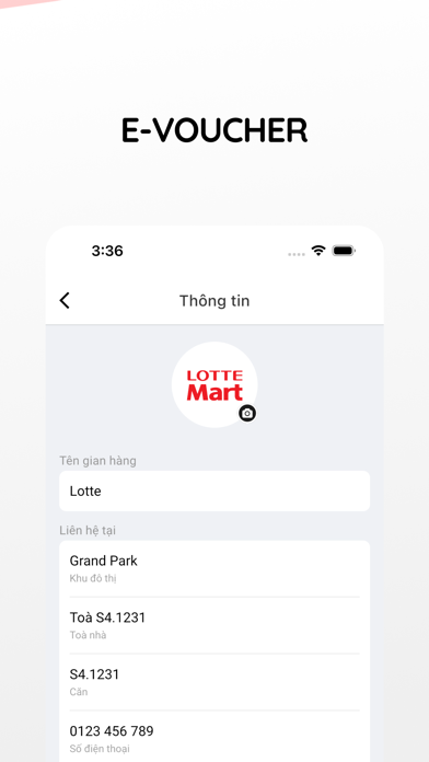 E-Voucher screenshot 1