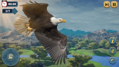 Eagle Bird Wild Life Sim Games screenshot 3