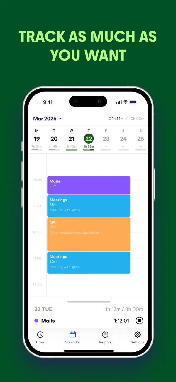 EARLY: Time Tracking screenshot 6