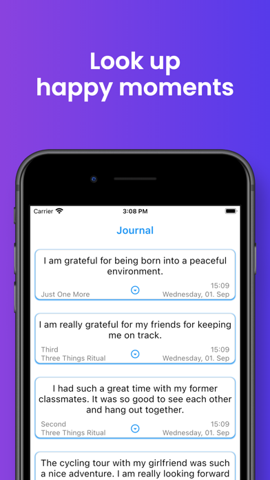 Earnest Gratitude Journal screenshot 3