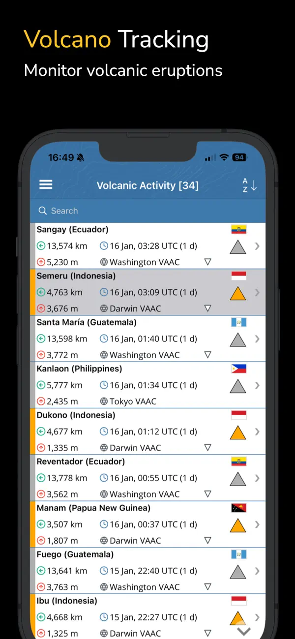 Earthquake+ Alerts, Map & Info screenshot 1
