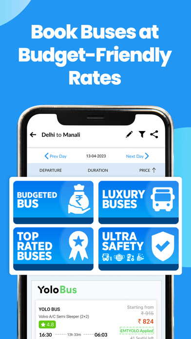 EaseMyTrip Flight, Hotel, Bus screenshot 3