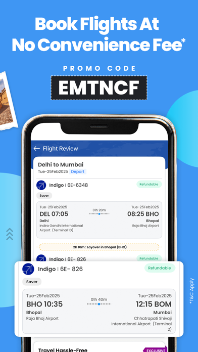 EaseMyTrip Flight, Hotel, Bus screenshot 6