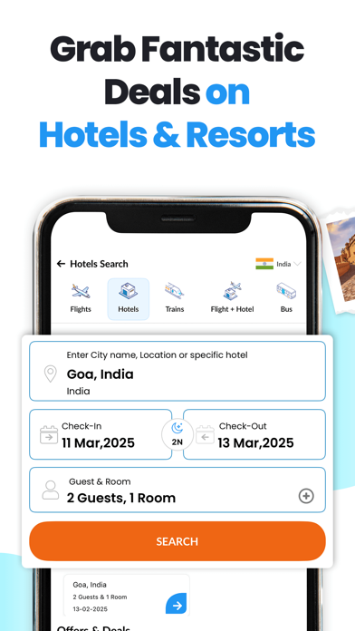 EaseMyTrip Flight, Hotel, Bus screenshot 4
