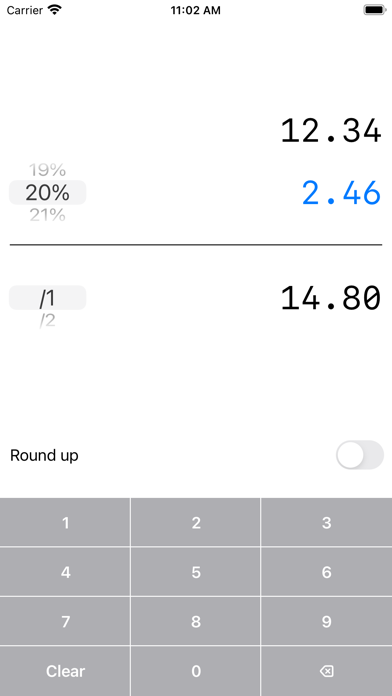 Easy and Quick Tip Calculator screenshot 3