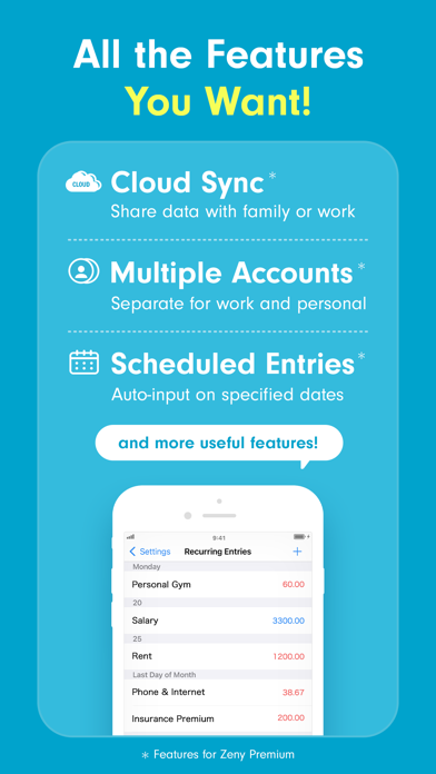 Easy Budget Money Tracker Zeny screenshot 1