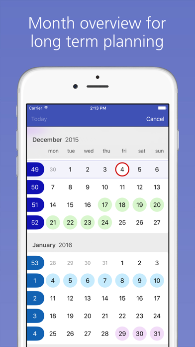 Easy Calendar screenshot 2