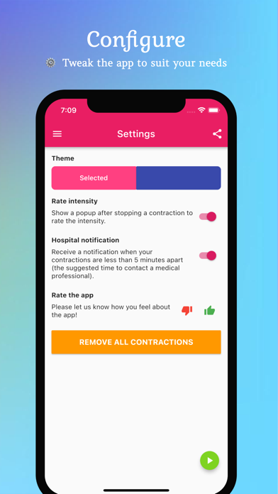 Easy Contraction Timer screenshot 5