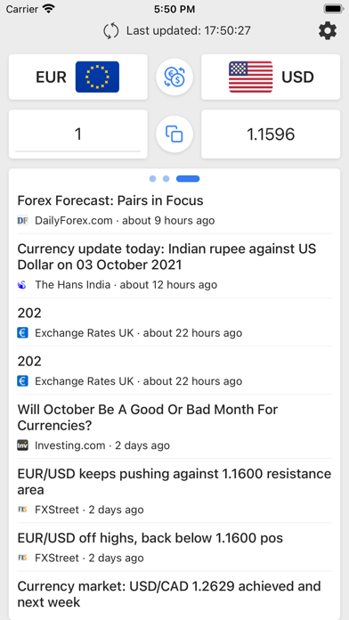 Easy Currency Converter: FOREX screenshot 5