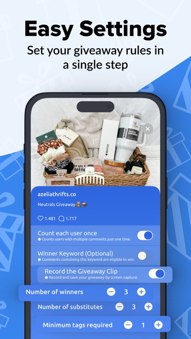 Easy Giveaway Comment Picker screenshot 6