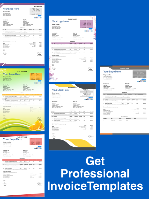 Easy Invoice Maker App by Moon screenshot 3