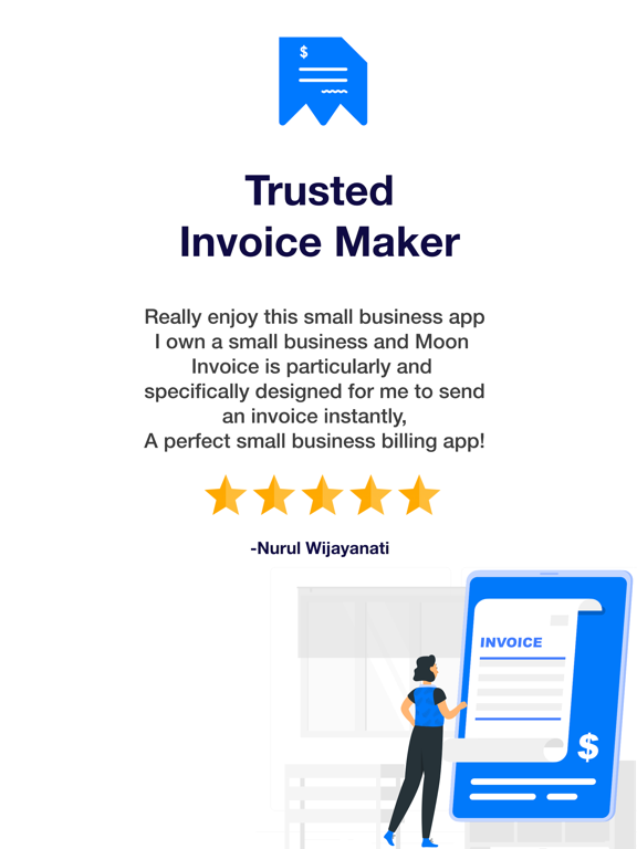 Easy Invoice Maker App by Moon screenshot 2