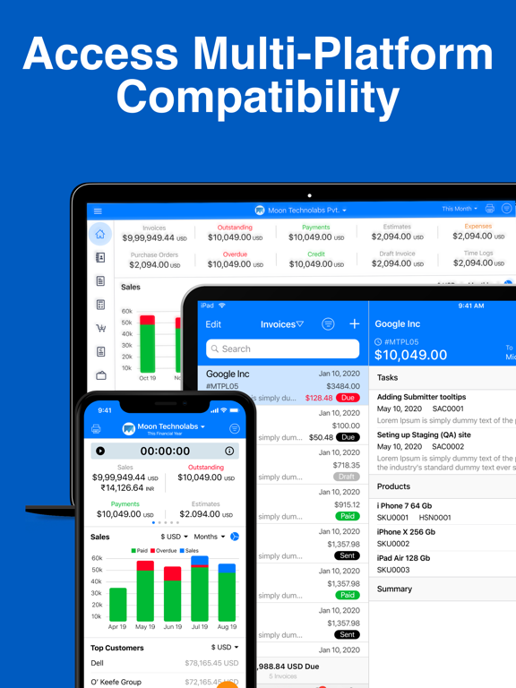 Easy Invoice Maker App by Moon screenshot 6