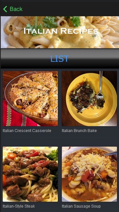 Easy Italian Recipe screenshot 1