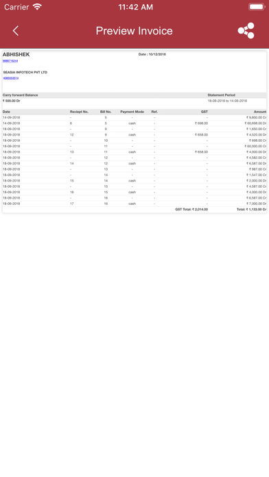 Easy Ledger screenshot 1