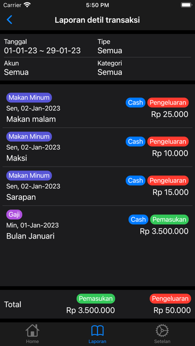 Easy Money Manager screenshot 3