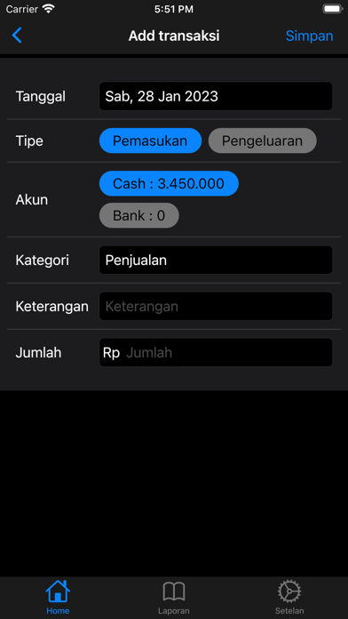 Easy Money Manager screenshot 1
