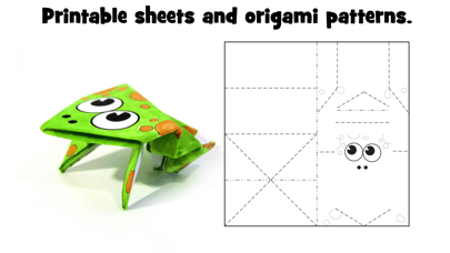 Easy origami crafts for kids screenshot 3