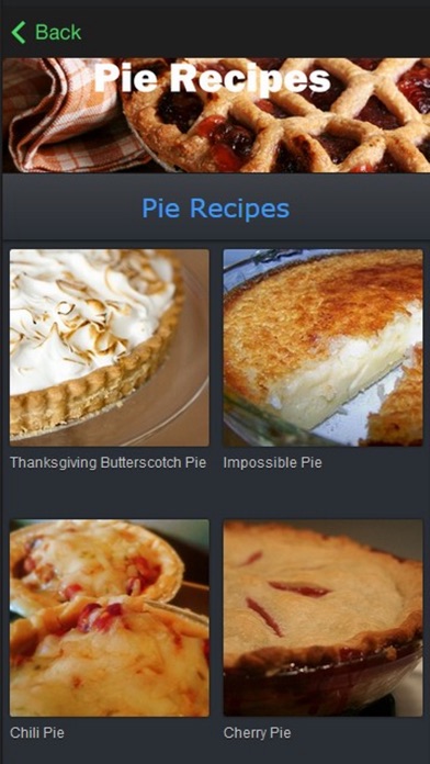 Easy Pie Recipes screenshot 2