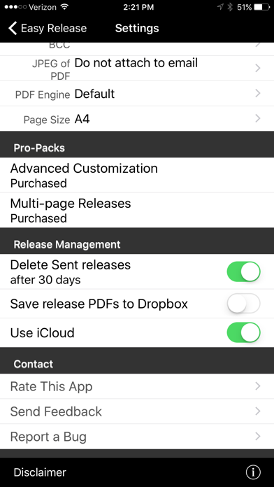 Easy Release - Model Releases screenshot 3