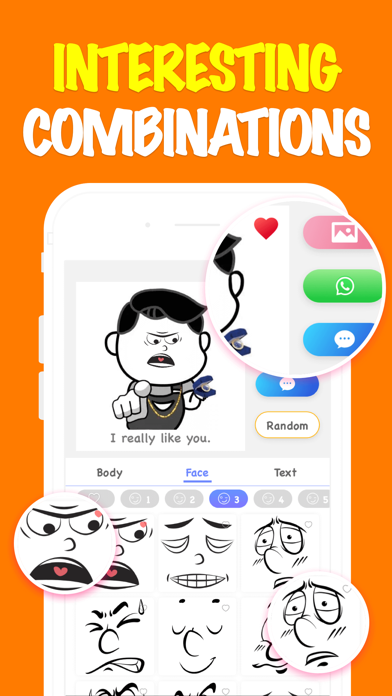 Easy Stickers - Sticker maker screenshot 1