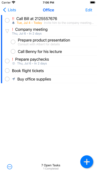 Easy Tasks - Todo & Reminders screenshot 3