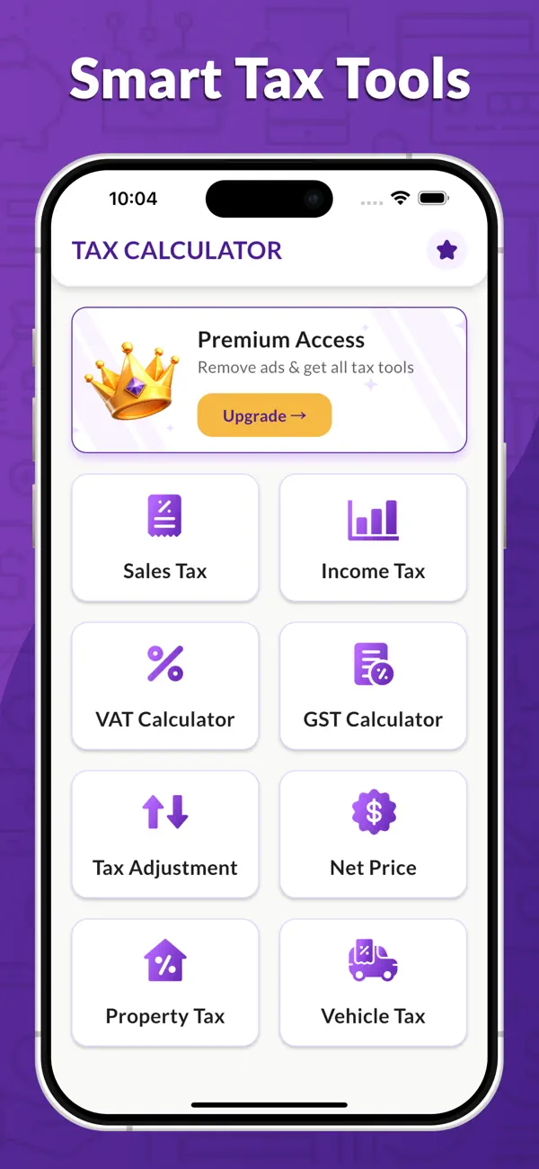 Easy Tax Calculator. screenshot 5