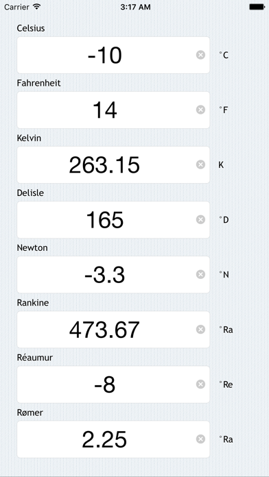 Easy Temperature Converter Free screenshot 2