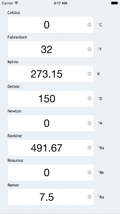 Easy Temperature Converter Free screenshot 3